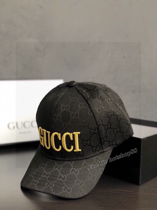 Gucci古奇專櫃爆款精密GG刺繡棒球帽女款鴨舌帽 mmyj3423